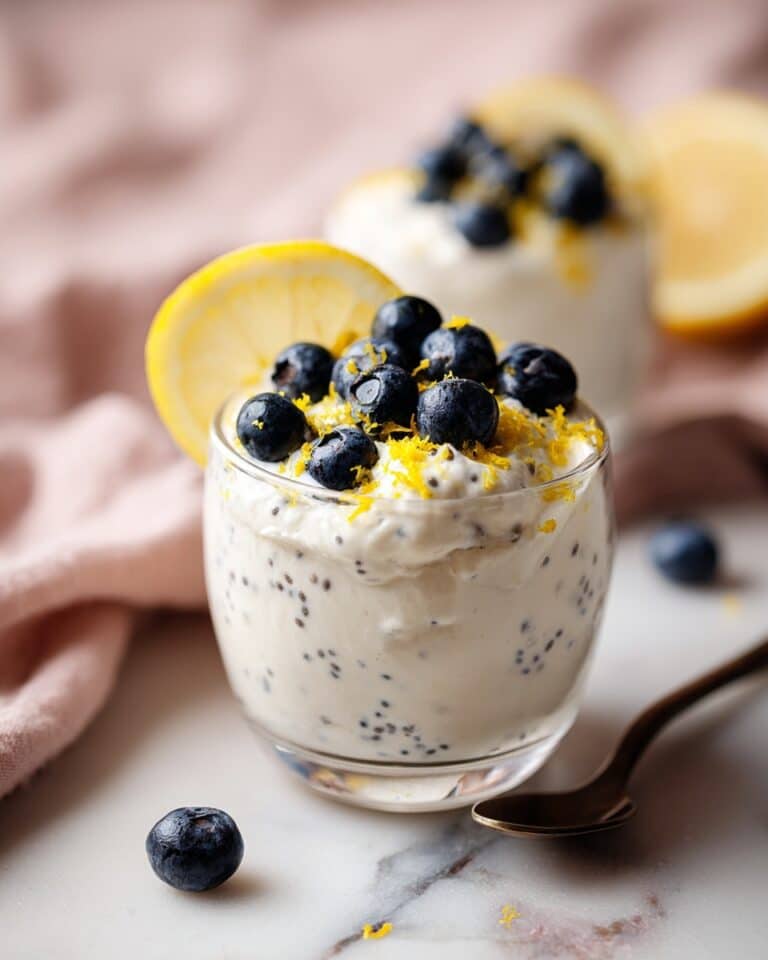 Easy Lemon Poppy Seed Overnight Oats Recipe