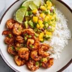 Jerk Shrimp Skillet with Lime and Cilantro Recipe