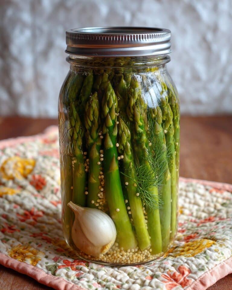 Pickled Asparagus for Canning Recipe