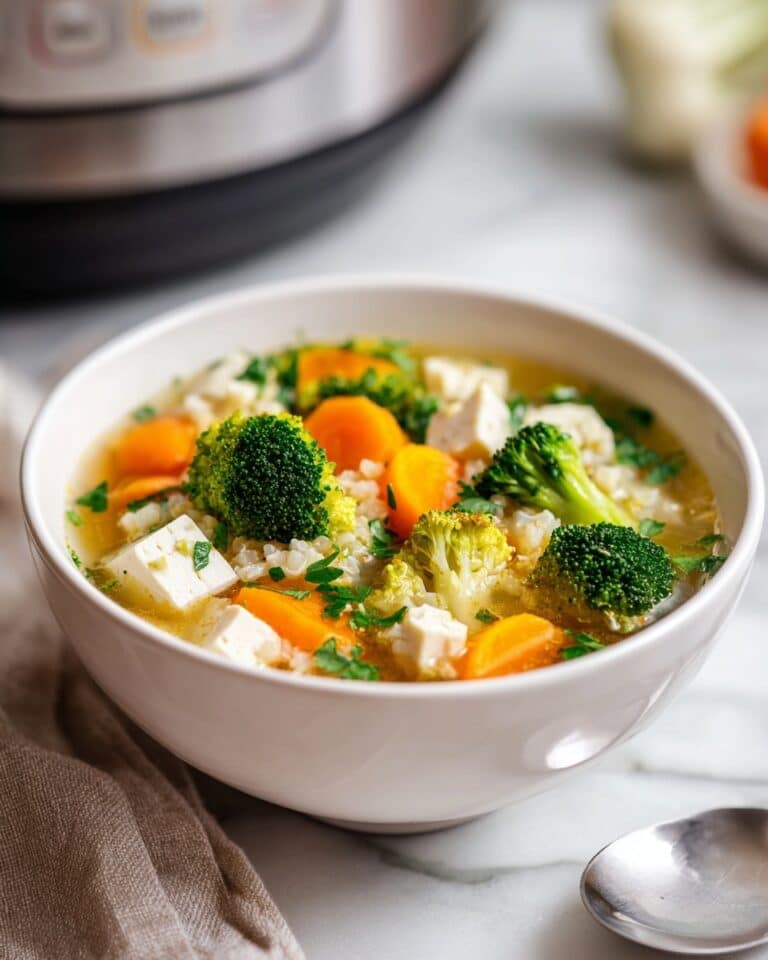 Instant Pot Vegetable Barley Soup Recipe