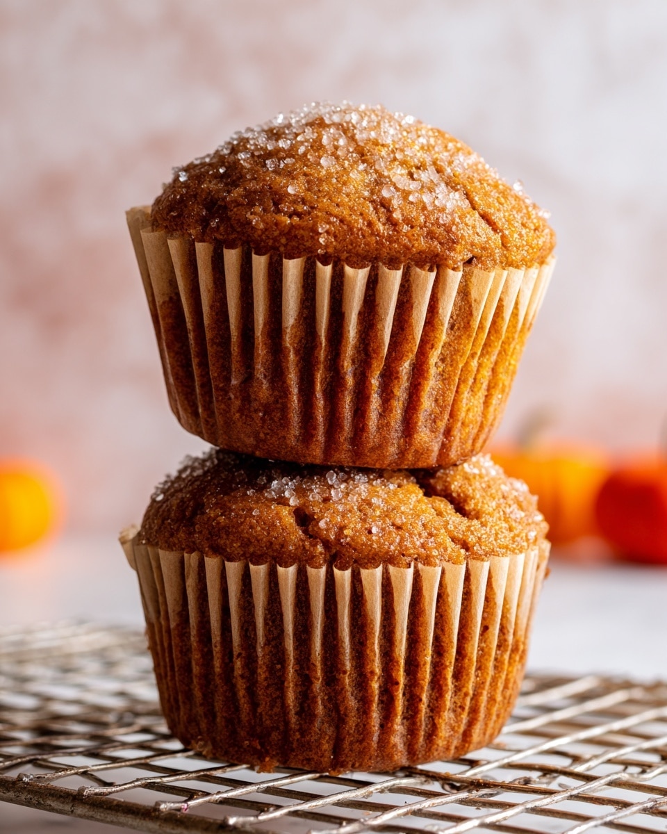 A close-up image of a group of muffins stacked tightly together on a white marbled surface. The muffins have a rough, cracked top layer with a golden brown color, covered with sparkling granulated sugar crystals that catch the light. Each muffin is wrapped in a light-colored paper liner with ridged texture visible around the sides. The muffins have a soft, crumbly texture visible in the cracks of the tops, showing variations in shades of warm brown from light to darker spots, adding depth to the visual. photo taken with an iphone --ar 4:5 --v 7