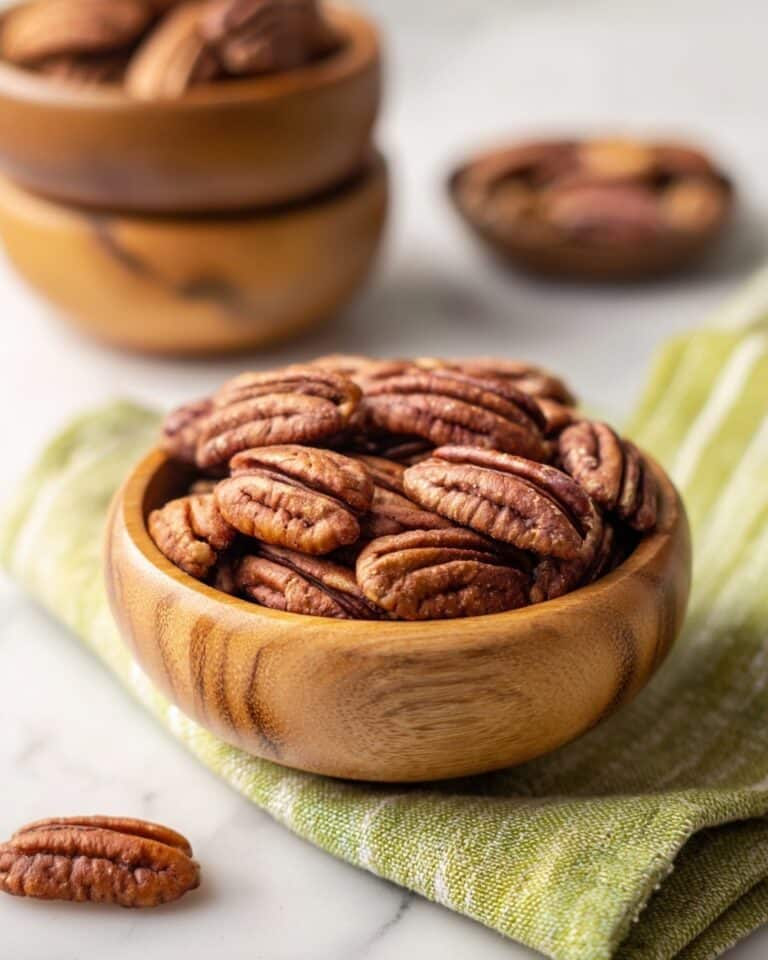 Air Fryer Roasted Pecans Recipe