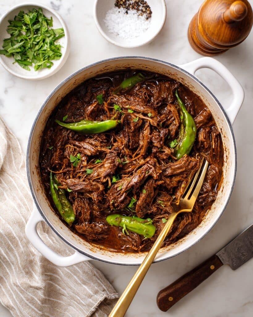 Dutch Oven Mississippi Pot Roast Recipe