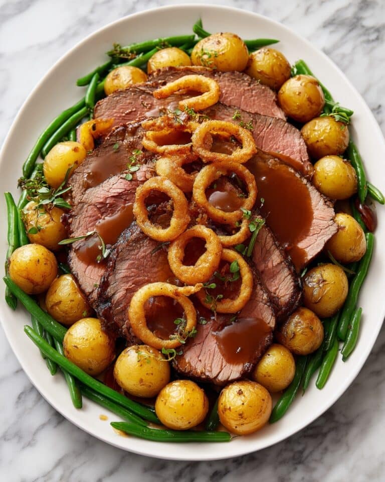 Traditional Zwiebelrostbraten (German Onion Beef Roast) Recipe