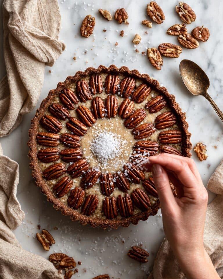 Vegan Pecan Pie (Gluten-Free, Healthy) Recipe