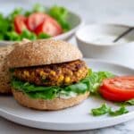 Easy Beet & Black Bean Burgers (Vegan) Recipe