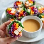 Easy Fresh Vegan Spring Rolls Recipe