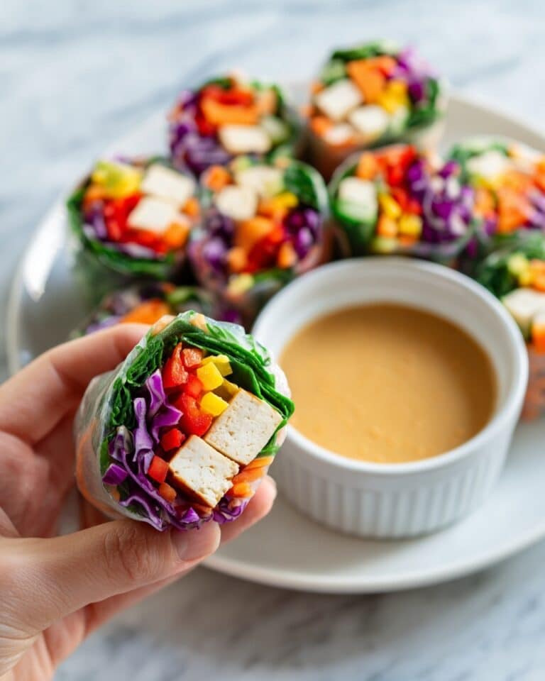 Easy Fresh Vegan Spring Rolls Recipe