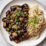 Easy Eggplant Stir Fry with Garlic Sauce Recipe