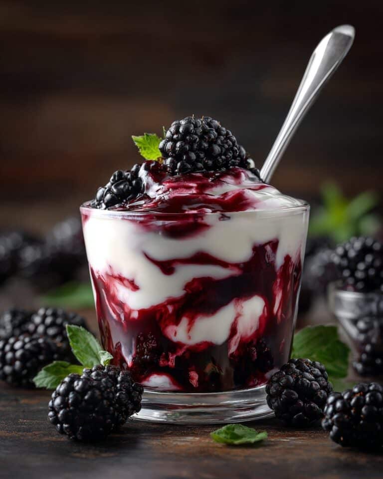 Brandied Blackberry Fool Recipe
