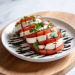 Tomato Caprese Salad with Mozzarella Recipe