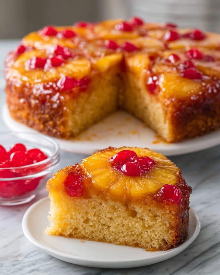 Pineapple Upside Down Cake Recipe
