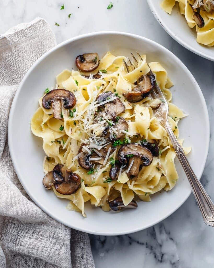 Creamy Oyster Mushroom Pasta Recipe