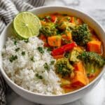 Thai Coconut Chicken Curry with Veggies Recipe
