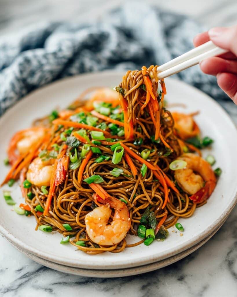 Shrimp Stir Fried Noodles Recipe