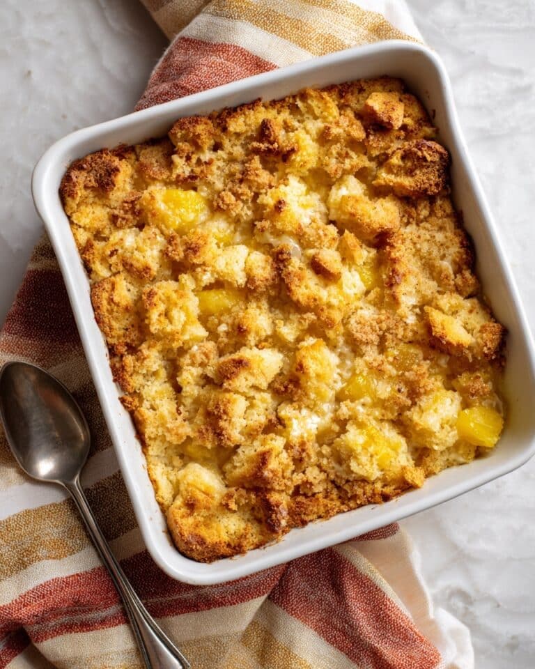 Pineapple Casserole with Cheddar Cheese and Ritz Cracker Topping Recipe