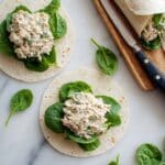 Chicken, Spinach & Feta Wraps Recipe
