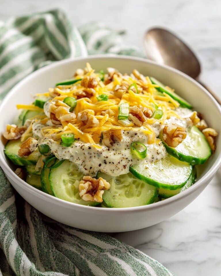 Million Dollar Cucumber Salad Recipe