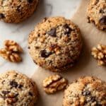 Almond Flour Cookies with Dark Chocolate and Walnuts Recipe