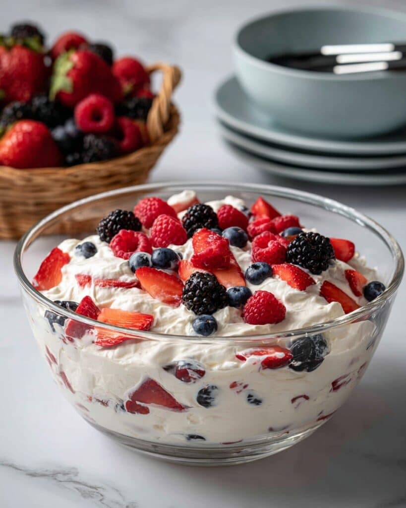 Cheesecake Summer Fruit Salad Recipe