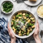 Creamy Vegan Mushroom and Broccoli Pasta Recipe
