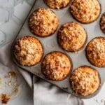 Vegan Strawberry Rhubarb Muffins Recipe