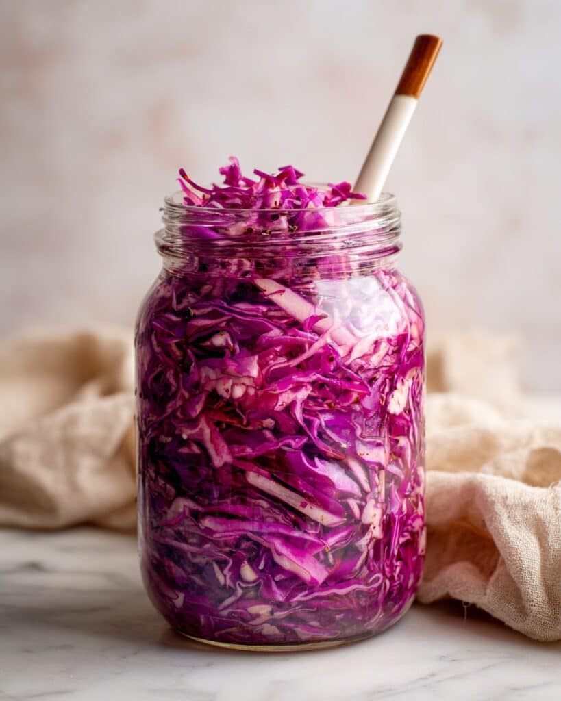 Marinated Red Cabbage Slaw Recipe