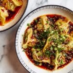 Chicken Wontons in Spicy Chili Sauce Recipe