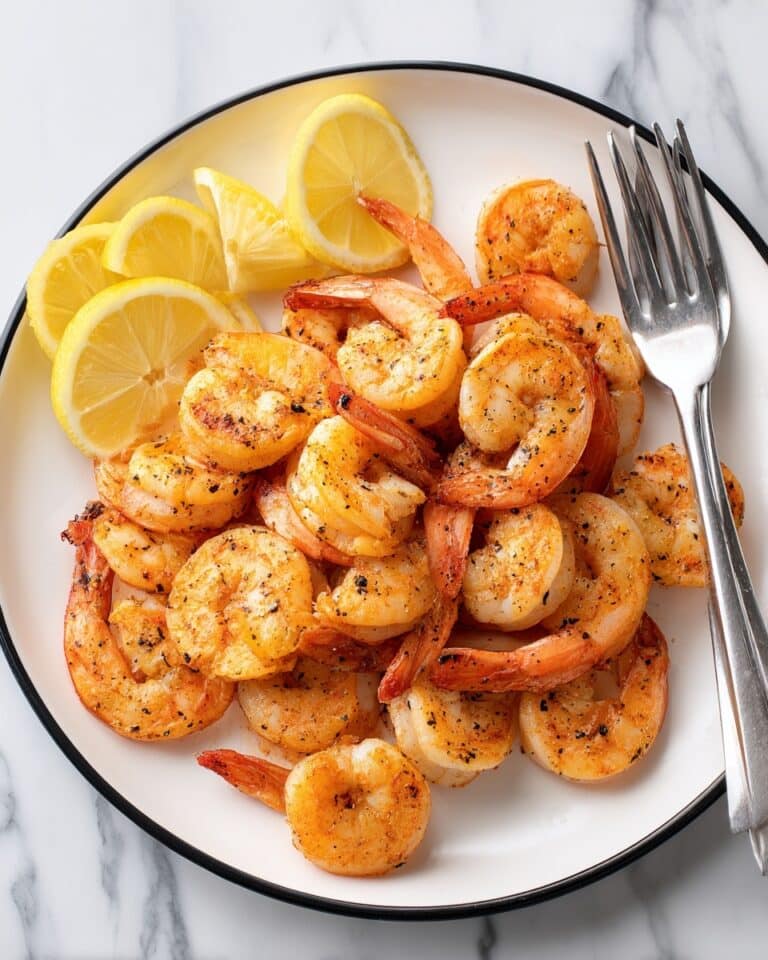 Lemon Garlic Grilled Shrimp Recipe