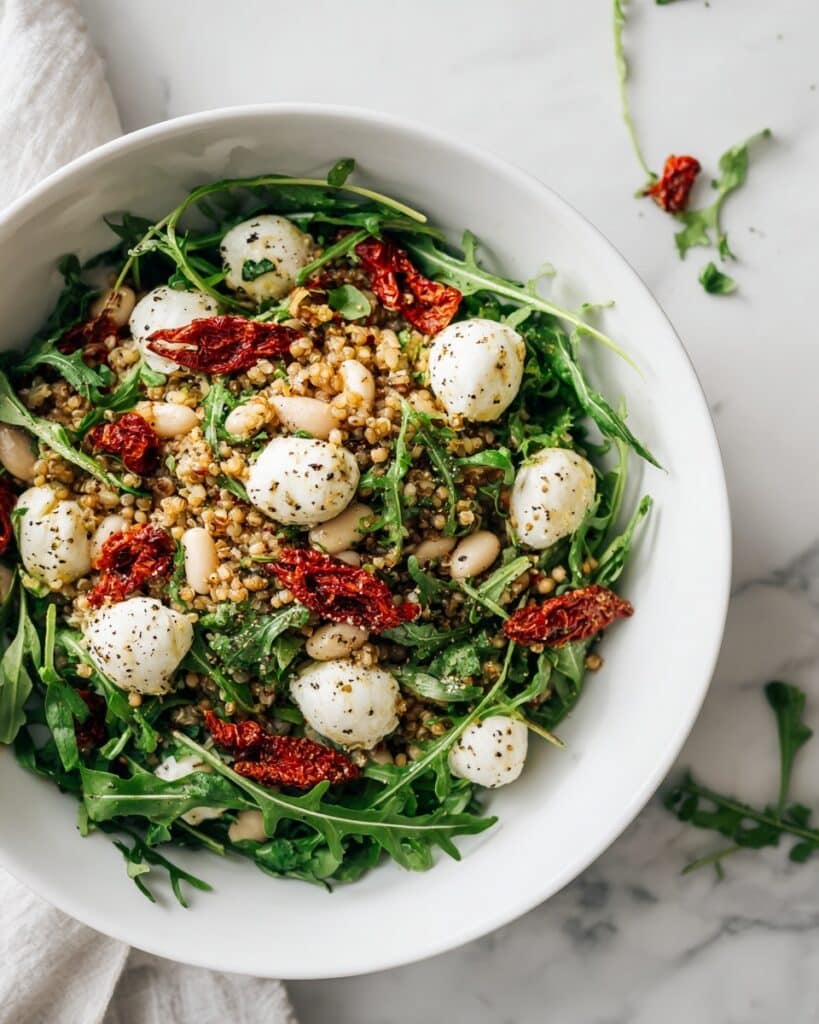Farro Salad with Basil Vinaigrette Recipe