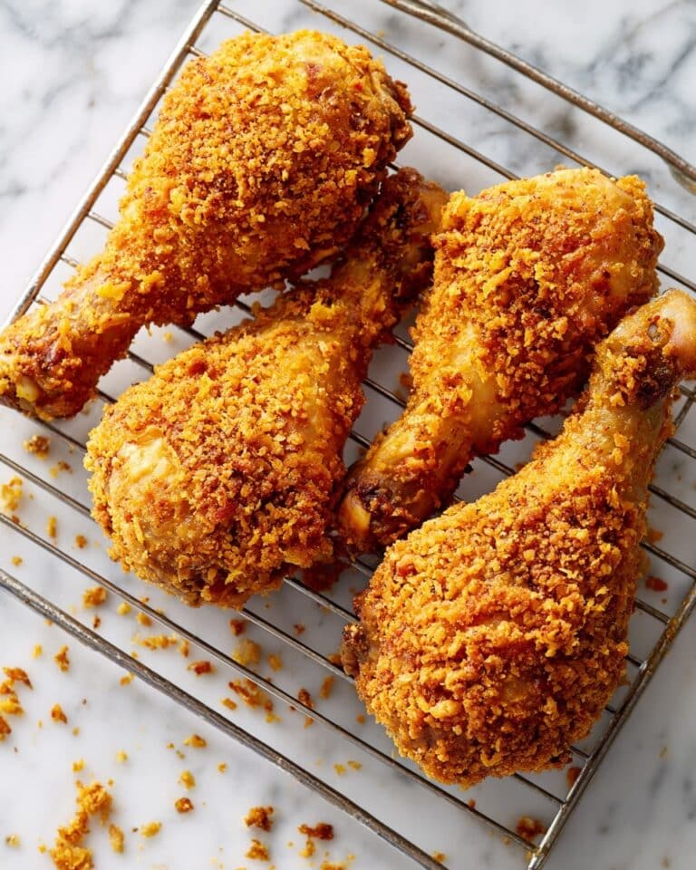 Oven Fried Chicken with Crunchy Bran Coating Recipe