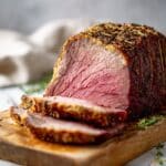 Rotisserie Top Round Roast With Garlic and Herbs Recipe
