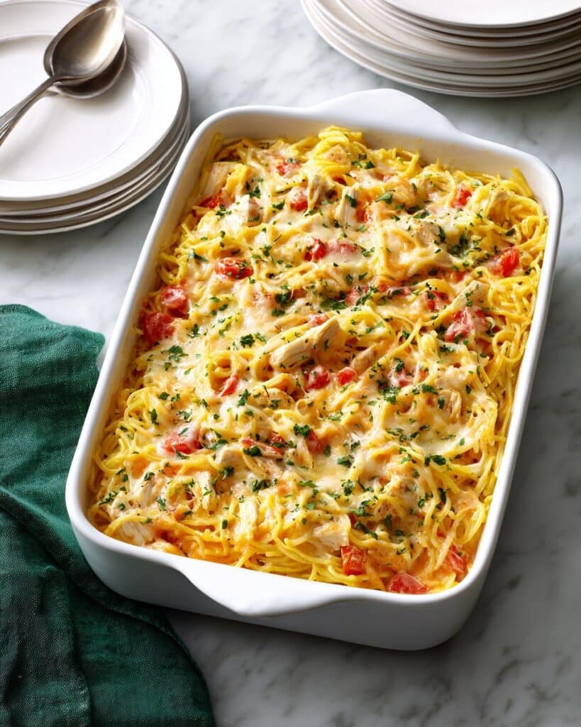 Chicken Spaghetti Casserole Recipe