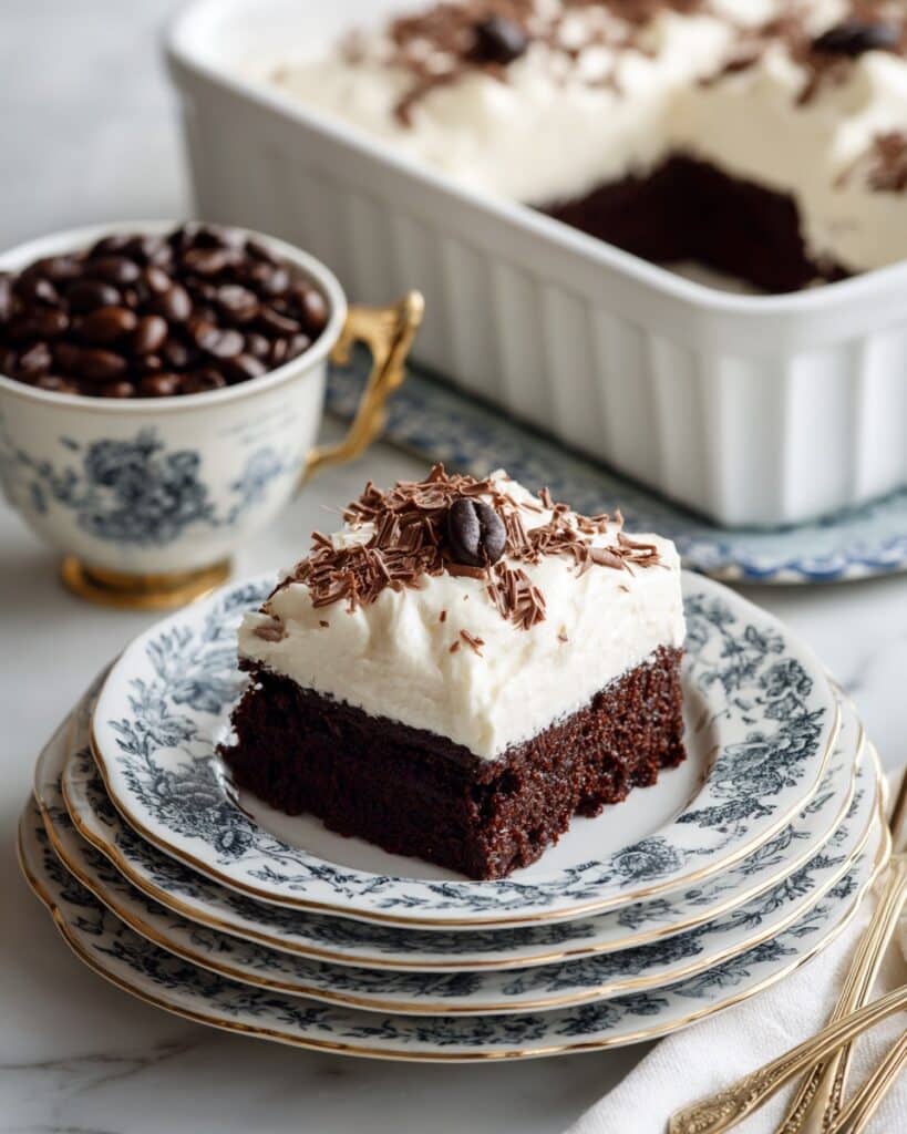 Chocolate Espresso Banana Cake with Cream Cheese Frosting Recipe