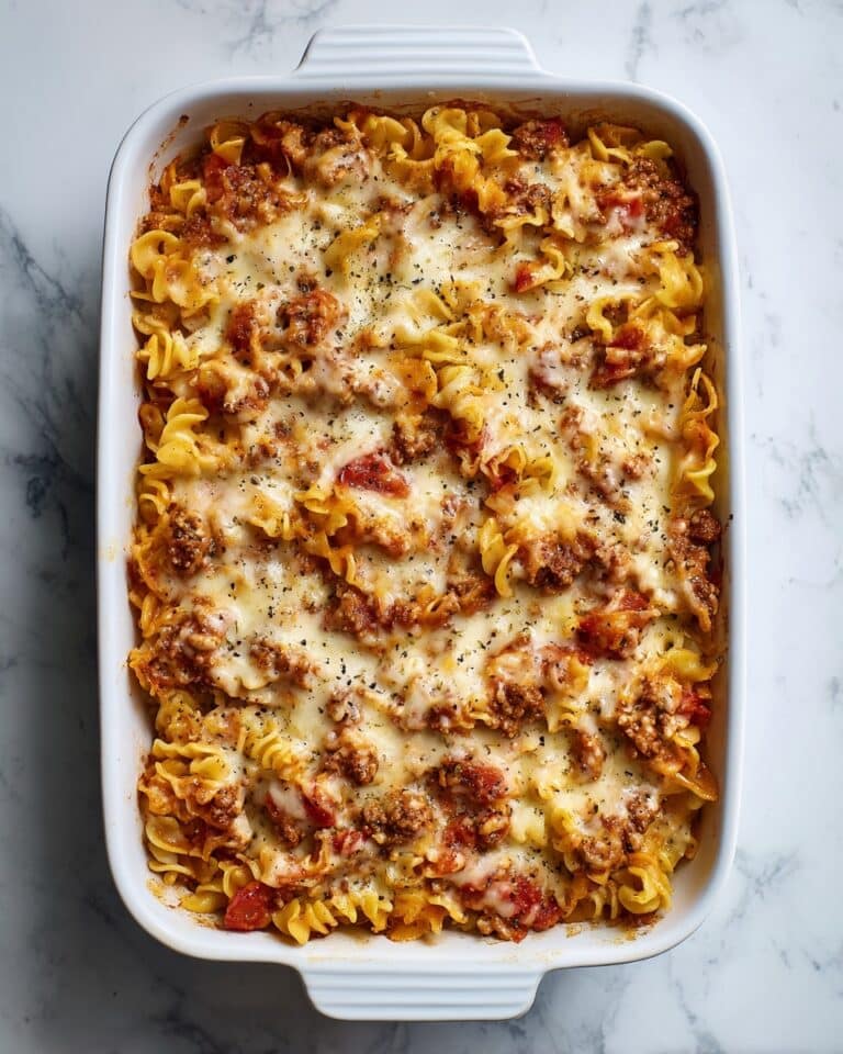 Homestyle Ground Beef Casserole Recipe