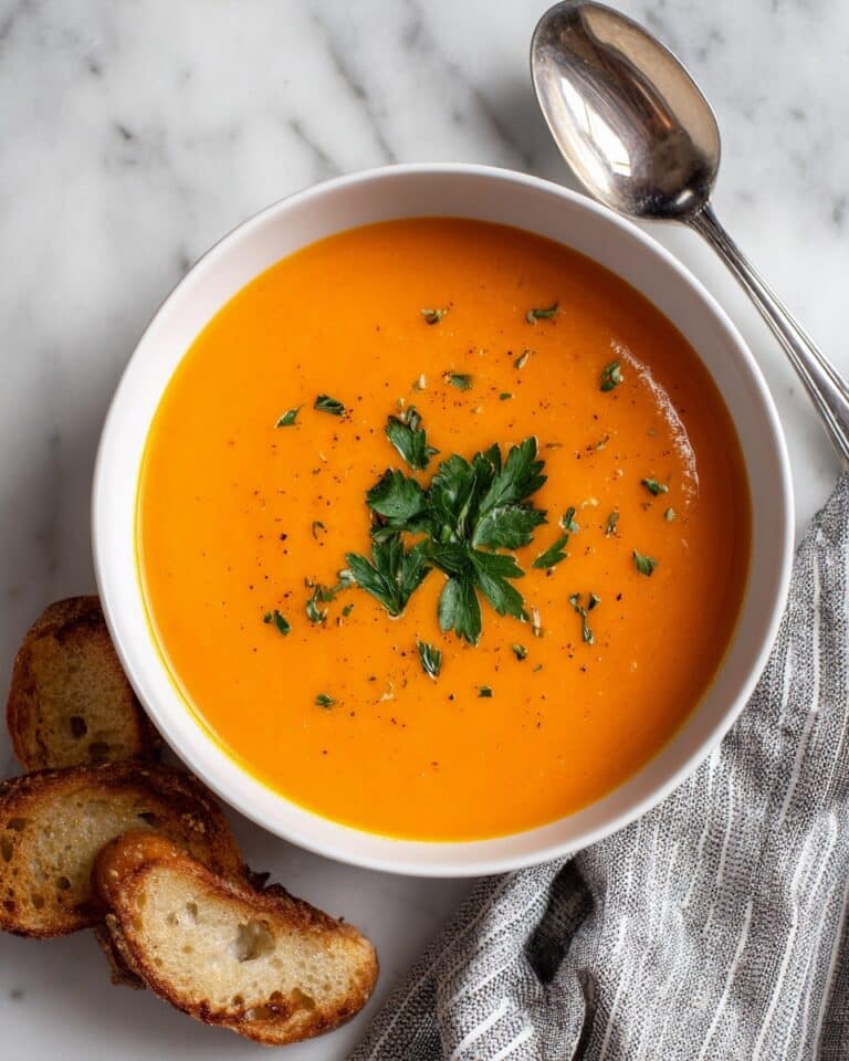 Easy Carrot, Ginger & Apple Soup Recipe
