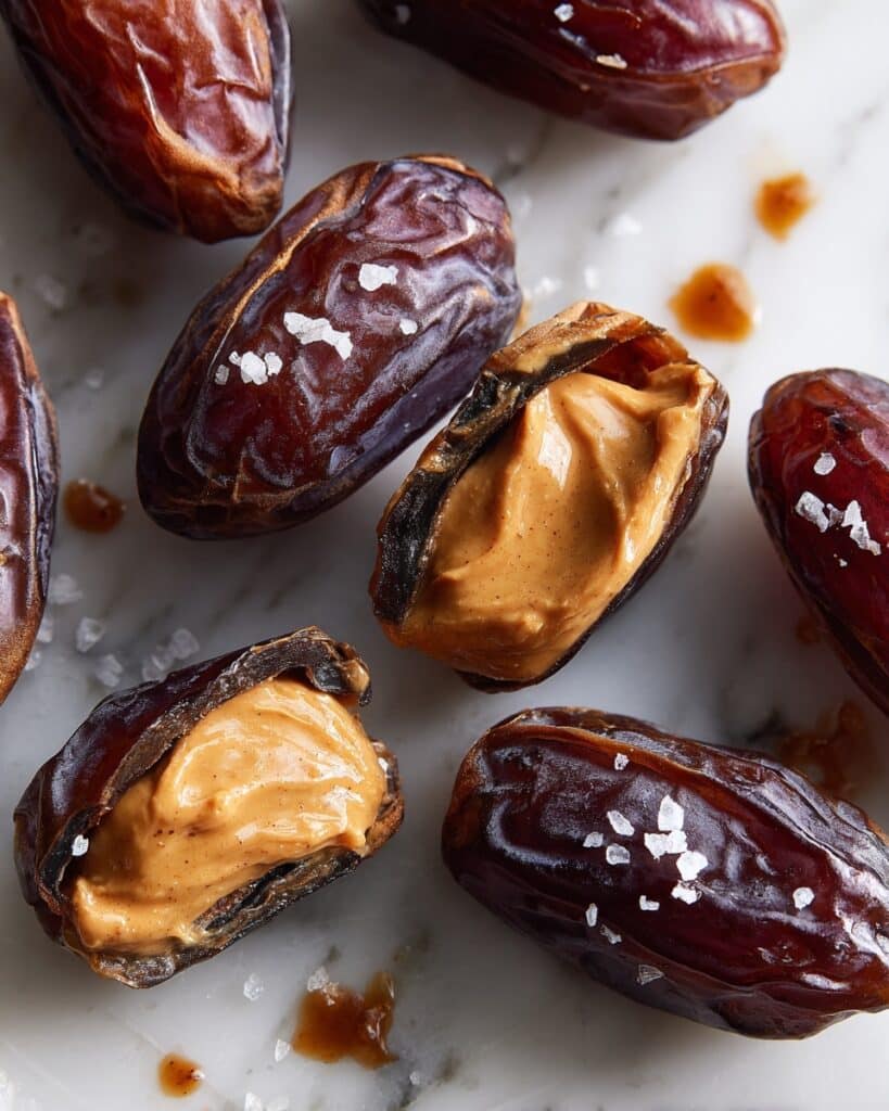 Stuffed Dates with Peanut Butter & Chocolate Recipe