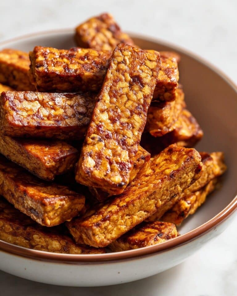 Best Easy Pan Fried Tempeh (3 Ingredients!) Recipe