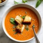 Easy Roasted Cherry Tomato Soup Recipe