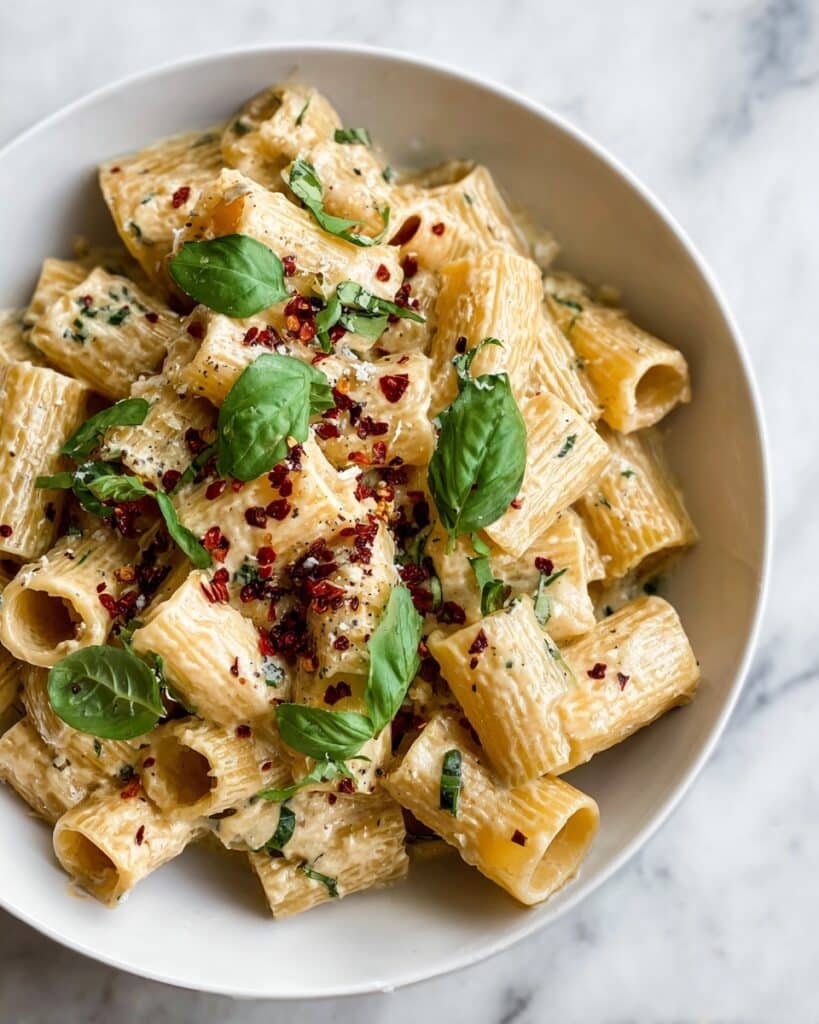 Creamy Tahini Pasta Recipe