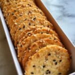 Slice and Bake Cheddar Cheese Coins Recipe