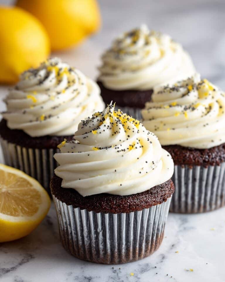 Lemon Poppy Seed Cupcakes Recipe