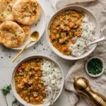Creamy Eggplant and Zucchini Curry Recipe