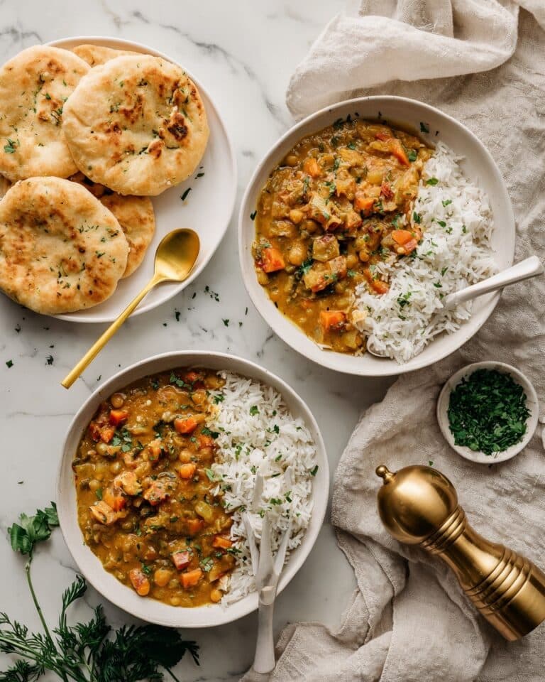 Creamy Eggplant and Zucchini Curry Recipe