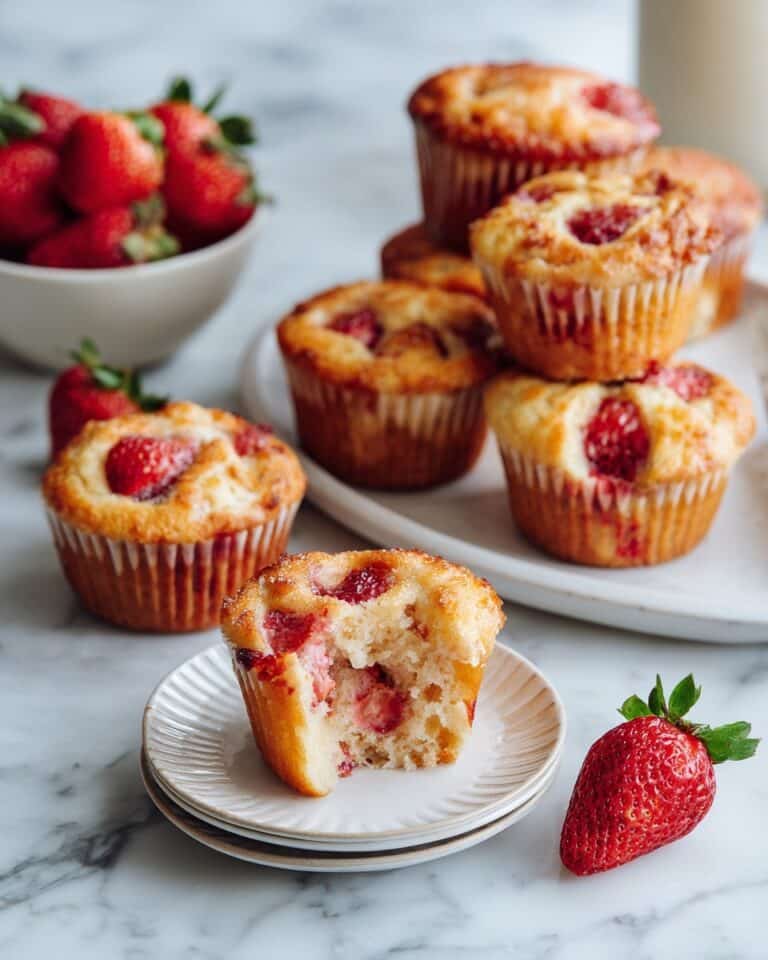 Strawberry Yogurt Muffins Recipe