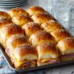 Ham and Swiss Cheese Hawaiian Slider Sandwiches Recipe