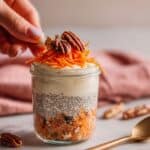 Carrot Cake Overnight Oats Recipe