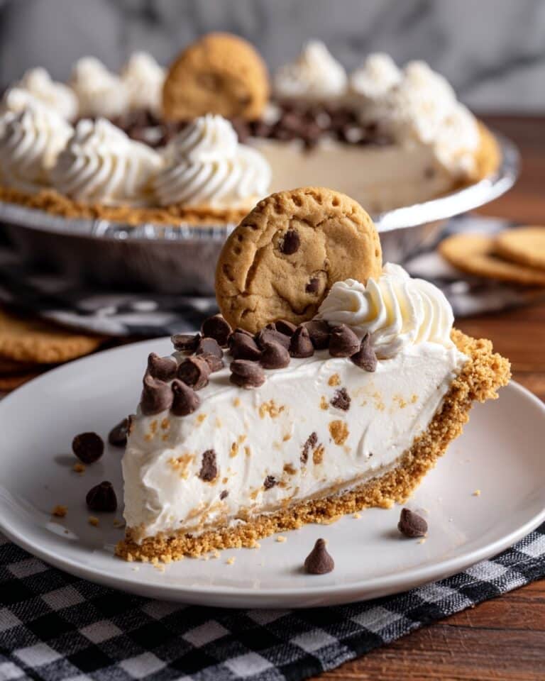 Cookie Dough Cheesecake Pie Recipe
