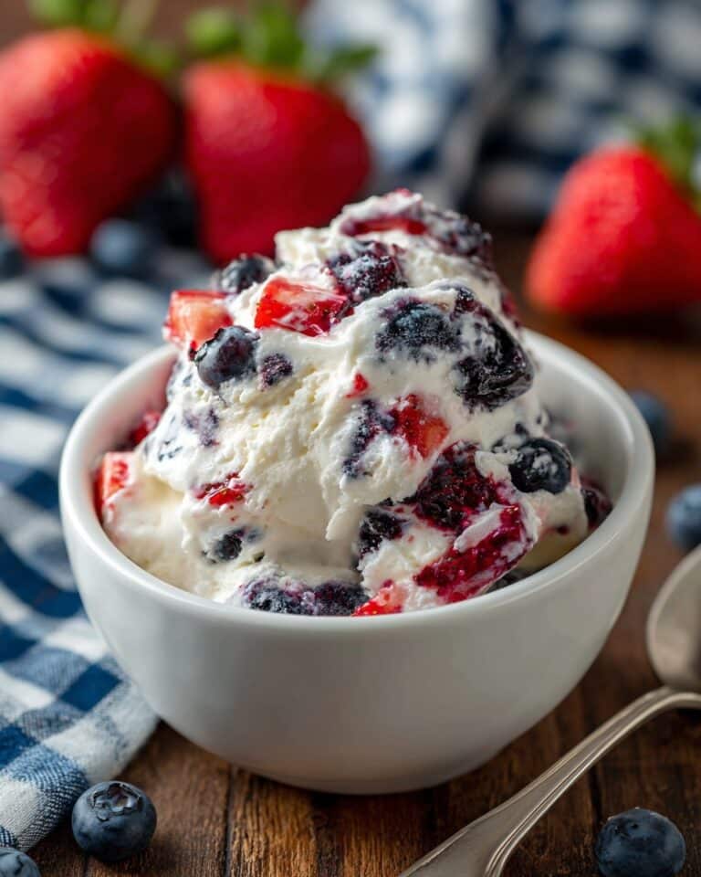 Berry Cheesecake Salad Recipe