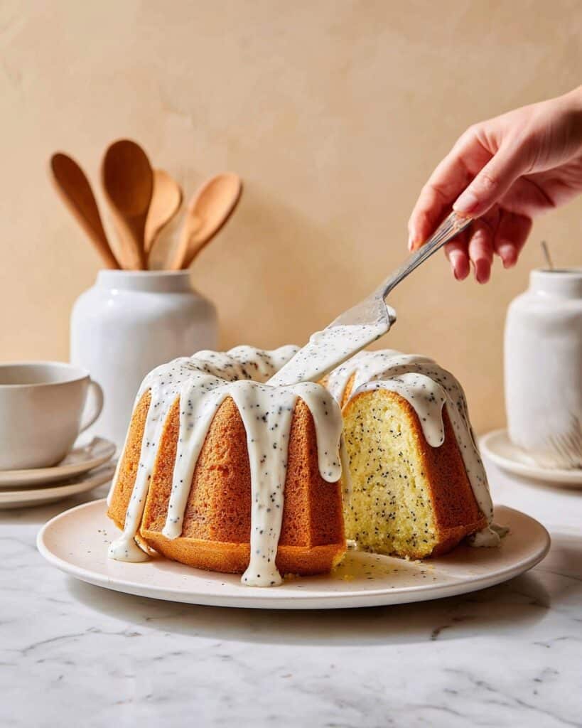 Lemon Poppy Seed Bundt Cake Recipe